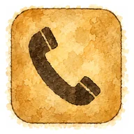 CALL TODAY badge: a phone handset on a golden square