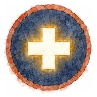 GO NOW badge: a white plus on a dark blue circle